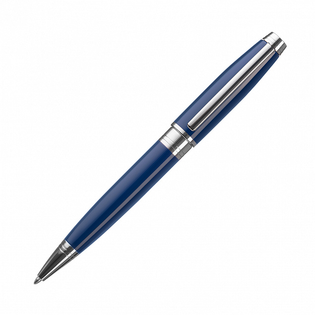 Шариковая ручка Soprano, синяя с логотипом  заказать по выгодной цене в кибермаркете AvroraStore