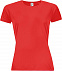 Футболка женская SPORTY WOMEN 140, красная с логотипом  заказать по выгодной цене в кибермаркете AvroraStore