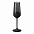 Бокал для шампанского, Black Edition, 195 ml, черный с логотипом  заказать по выгодной цене в кибермаркете AvroraStore
