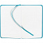 Блокнот Nota Bene, бирюзовый с логотипом  заказать по выгодной цене в кибермаркете AvroraStore