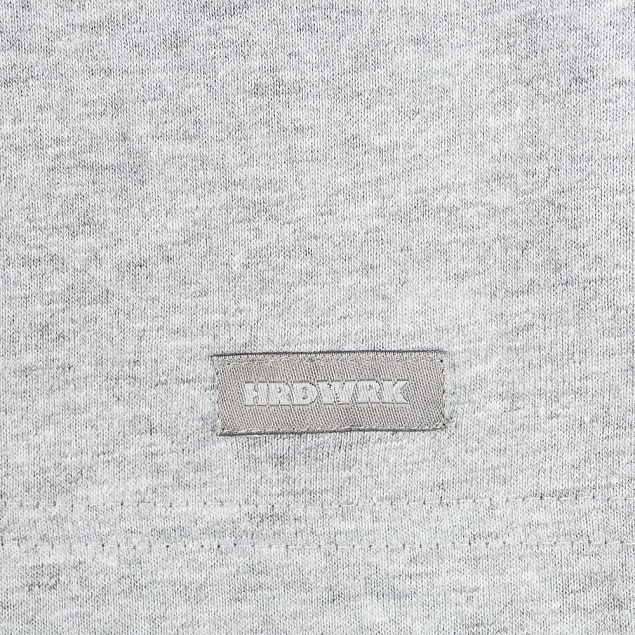 Футболка Firm Wear, серый меланж с логотипом  заказать по выгодной цене в кибермаркете AvroraStore