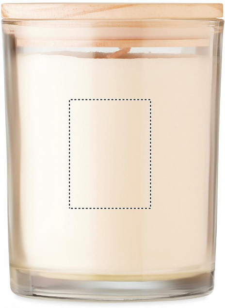 Свеча с ароматом ванили с логотипом  заказать по выгодной цене в кибермаркете AvroraStore