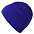 Шапка Siver, синяя с логотипом  заказать по выгодной цене в кибермаркете AvroraStore