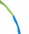 Обруч массажный Hula Hoop, сине-зеленый с логотипом  заказать по выгодной цене в кибермаркете AvroraStore