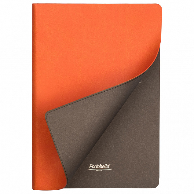 Ежедневник Portobello Trend, Latte, недатированный, оранжевый/коричневый с логотипом  заказать по выгодной цене в кибермаркете AvroraStore