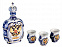 Набор «Россия»: штоф для водки с тремя стопками с логотипом  заказать по выгодной цене в кибермаркете AvroraStore