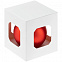 Елочный шар Finery Matt, 8 см, матовый красный с логотипом  заказать по выгодной цене в кибермаркете AvroraStore