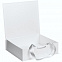 Коробка на лентах Tie Up, белая с логотипом  заказать по выгодной цене в кибермаркете AvroraStore