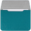 Чехол для ноутбука Nubuk, бирюзовый с логотипом  заказать по выгодной цене в кибермаркете AvroraStore