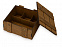 Подарочная деревянная коробка Quadro с логотипом  заказать по выгодной цене в кибермаркете AvroraStore