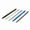 Металлическая ручка-стилус Slim, серебряный с логотипом  заказать по выгодной цене в кибермаркете AvroraStore