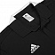 Рубашка-поло Condivo 18 Polo, черная с логотипом  заказать по выгодной цене в кибермаркете AvroraStore