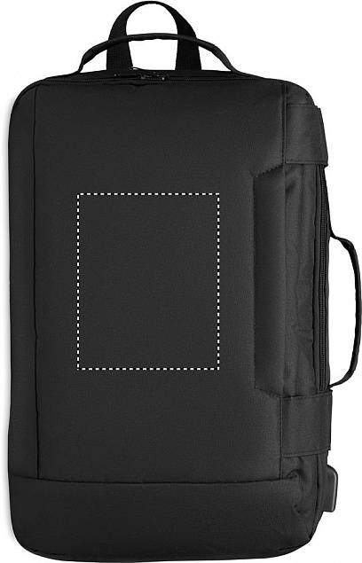 Рюкзак для ноутбука RPET 300D с логотипом  заказать по выгодной цене в кибермаркете AvroraStore