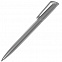 Ручка шариковая Flip Silver, серебристая с логотипом  заказать по выгодной цене в кибермаркете AvroraStore