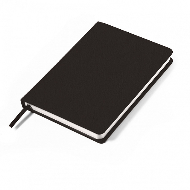 Ежедневник недатированный Duncan, А5,  темно-коричневый, белый блок с логотипом  заказать по выгодной цене в кибермаркете AvroraStore
