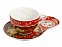 Подарочный набор: чайная пара, варенье из ели и мяты с логотипом  заказать по выгодной цене в кибермаркете AvroraStore