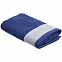 Полотенце Etude ver.2, малое, синее с логотипом  заказать по выгодной цене в кибермаркете AvroraStore