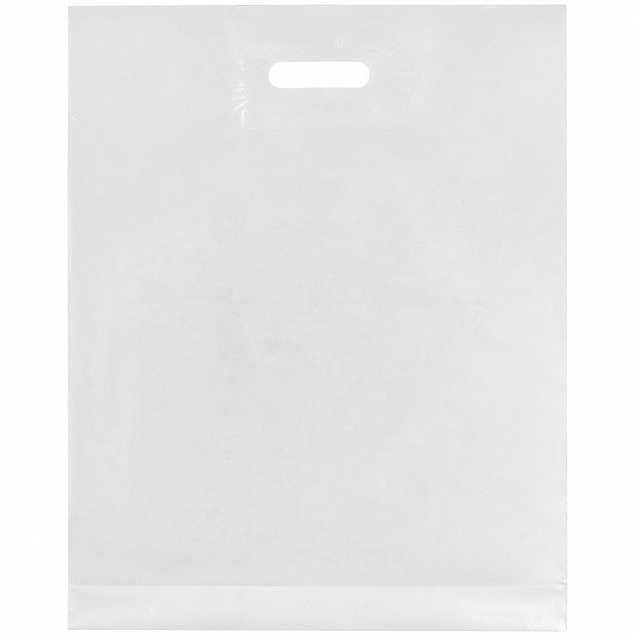 Пакет полиэтиленовый Draft, средний, белый с логотипом  заказать по выгодной цене в кибермаркете AvroraStore