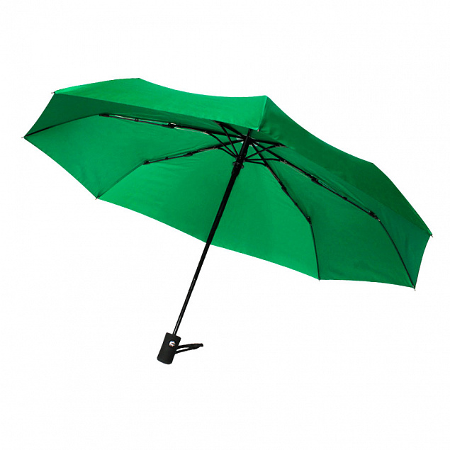 Автоматический противоштормовой зонт Vortex - Зеленый FF с логотипом  заказать по выгодной цене в кибермаркете AvroraStore