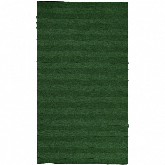 Плед Pleat, зеленый с логотипом  заказать по выгодной цене в кибермаркете AvroraStore