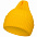 Шапка Yong, желтая с логотипом  заказать по выгодной цене в кибермаркете AvroraStore