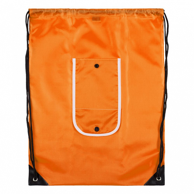Рюкзак складной Unit Roll, оранжевый с логотипом  заказать по выгодной цене в кибермаркете AvroraStore