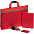 Набор Flexpen Shall Simple, красный с логотипом  заказать по выгодной цене в кибермаркете AvroraStore