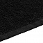 Полотенце махровое «Юнона», малое, черное с логотипом  заказать по выгодной цене в кибермаркете AvroraStore