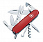Офицерский нож CLIMBER 91, красный с логотипом  заказать по выгодной цене в кибермаркете AvroraStore