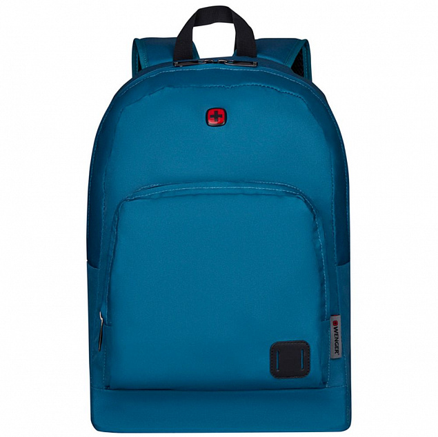 Рюкзак Crango, синий с логотипом  заказать по выгодной цене в кибермаркете AvroraStore
