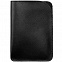 Чехол для паспорта Linen, черный с логотипом  заказать по выгодной цене в кибермаркете AvroraStore