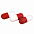 Антистресс Капсула, красный-S с логотипом  заказать по выгодной цене в кибермаркете AvroraStore
