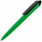 Ручка шариковая S Bella Extra, зеленая с логотипом  заказать по выгодной цене в кибермаркете AvroraStore