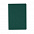 Блокнот DANICA A5, ЗЕЛЕНЫЙ с логотипом  заказать по выгодной цене в кибермаркете AvroraStore