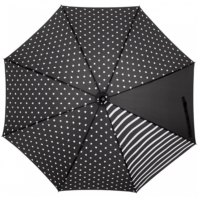 Зонт-трость Polka Dot с логотипом  заказать по выгодной цене в кибермаркете AvroraStore