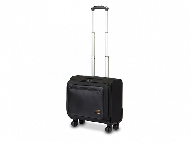 Бизнес-чемодан «Toff» на колесах для ноутбука 15.6'' с логотипом  заказать по выгодной цене в кибермаркете AvroraStore