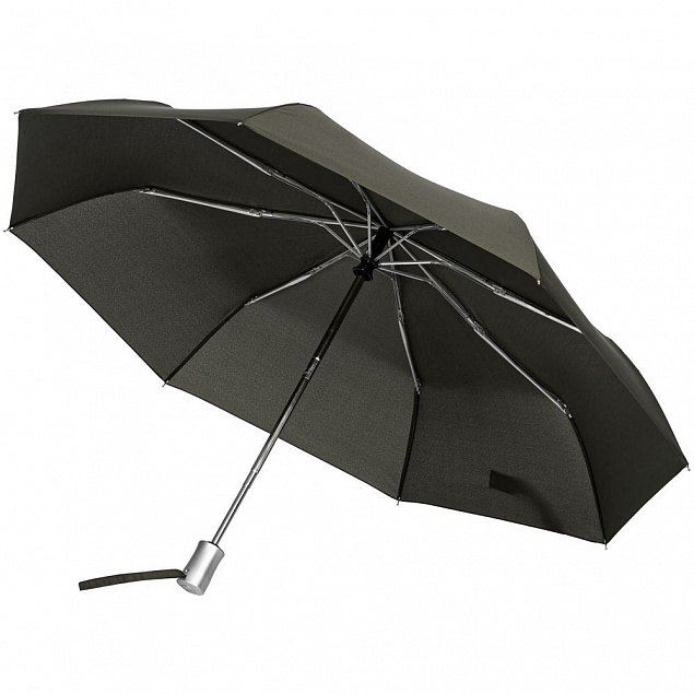 Зонт складной Rain Pro, зеленый (оливковый) с логотипом  заказать по выгодной цене в кибермаркете AvroraStore