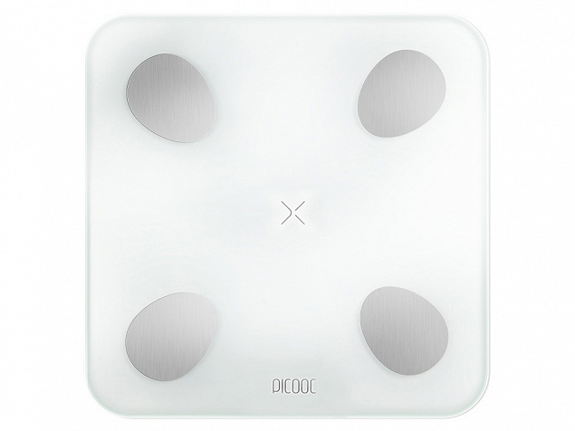 Умные диагностические весы Picooc Mini Lite White (6924917717339), белый с логотипом  заказать по выгодной цене в кибермаркете AvroraStore