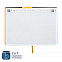 Ежедневник Bplanner.02 (желтый) с логотипом  заказать по выгодной цене в кибермаркете AvroraStore