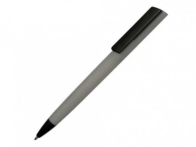 Ручка пластиковая шариковая «C1» soft-touch с логотипом  заказать по выгодной цене в кибермаркете AvroraStore