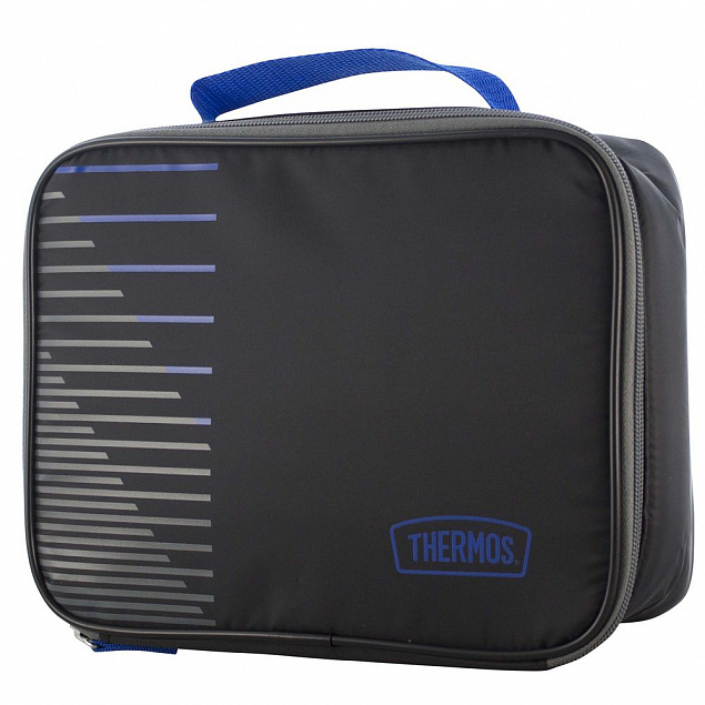 Термосумка Thermos Lunch Kit, черная с логотипом  заказать по выгодной цене в кибермаркете AvroraStore