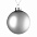 Елочный шар Finery Matt, 10 см, матовый белый с логотипом  заказать по выгодной цене в кибермаркете AvroraStore