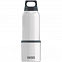 Термобутылка с чашкой Hot & Cold 500, белая с логотипом  заказать по выгодной цене в кибермаркете AvroraStore