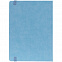 Ежедневник New Factor, недатированный, голубой с логотипом  заказать по выгодной цене в кибермаркете AvroraStore