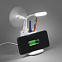 Карандашница "Smart Stand" с беспроводным зарядным устройством, вентилятором и лампой (2USB разъёма) с логотипом  заказать по выгодной цене в кибермаркете AvroraStore