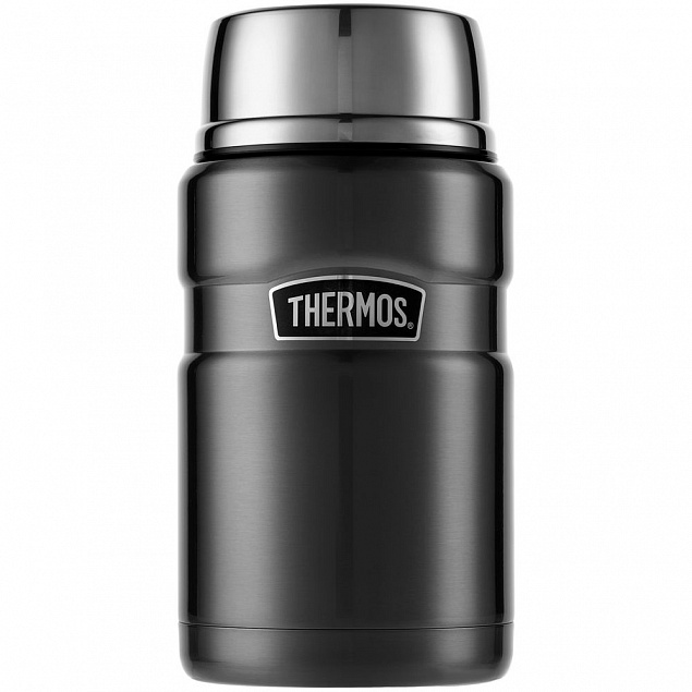 Термос для еды Thermos SK3020, черный с логотипом  заказать по выгодной цене в кибермаркете AvroraStore