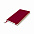 Ежедневник недатированный Boomer, А5,  красный, кремовый блок, без обреза с логотипом  заказать по выгодной цене в кибермаркете AvroraStore