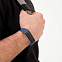 Смарт браслет Life Style, цв.дисплей, измер.темп.тела, синий с логотипом  заказать по выгодной цене в кибермаркете AvroraStore