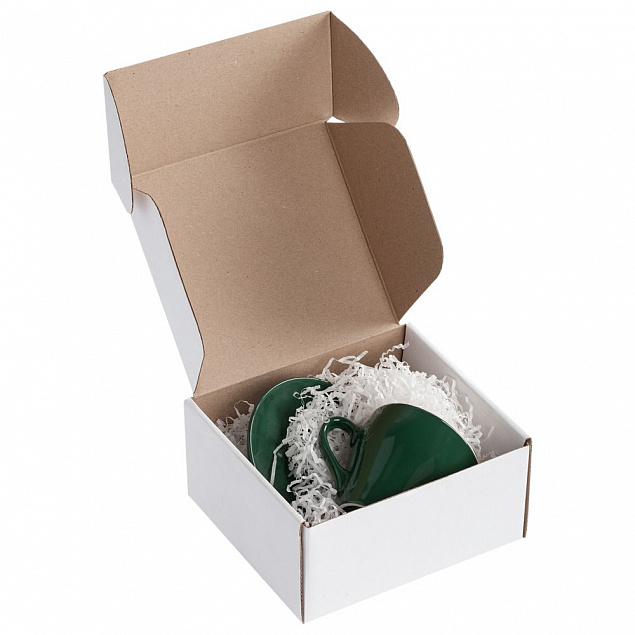 Коробка Piccolo, белая с логотипом  заказать по выгодной цене в кибермаркете AvroraStore