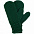 Варежки Brugge, зеленые с логотипом  заказать по выгодной цене в кибермаркете AvroraStore